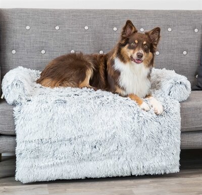 Trixie Sofa Bed Harvey Meubelbeschermer Hoekig Wit / Zwart 80X130 CM