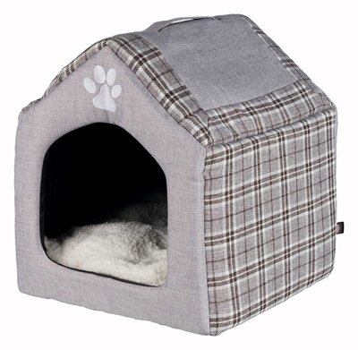 Trixie Relax Iglo Hondenhuis Silas Grijs / Creme 40X45X40 CM